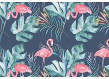 Jersey - Monstera Flamingos